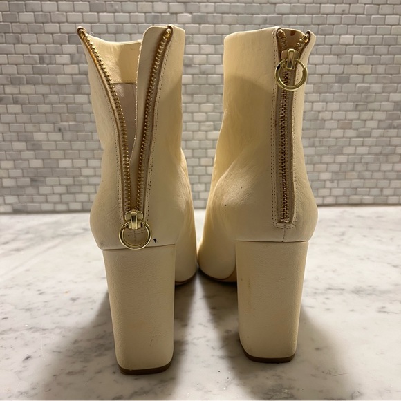 JOIE gold zip cream boot - Picture 5 of 10